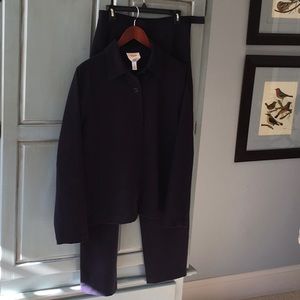 Talbots two piece pant suit